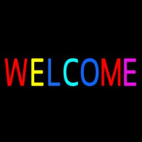 Multi Colored Welcome Bar Neonreclame