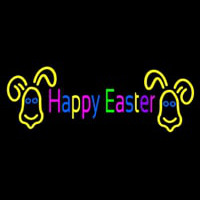 Multicolor Happy Easter Neonreclame
