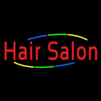 Multicolored Hair Salon Neonreclame
