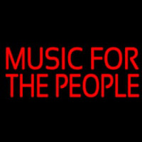Music For The People Neonreclame