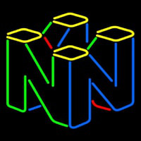 N Logo Neonreclame