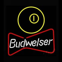 NEW Budweiser Pool Bowtie Beer Light Neonreclame