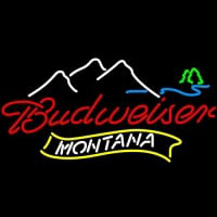 NEW Montana Mountain Budweiser bud light Neonreclame