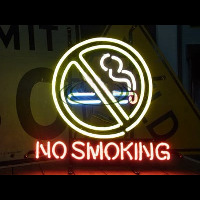 NO SMOKING Neonreclame