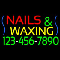 Nails And Wa ing With Phone Number Neonreclame