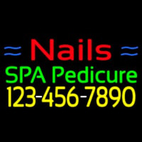 Nails Spa Pedicure With Phone Number Neonreclame