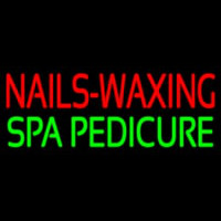 Nails Wa ing Spa Pedicure Neonreclame