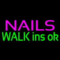 Nails Walk Ins Ok Neonreclame