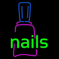 Nails With Nail Logo Neonreclame