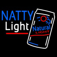 Natty Light Natural Light Beer Neonreclame