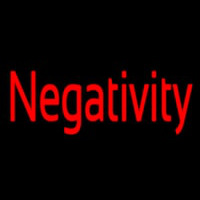 Negativity Neonreclame