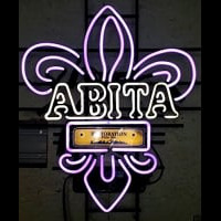 New Abita Restoration Pale Ale Nola Purple Man Cave Neonreclame