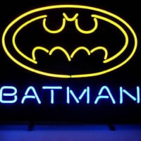 New Batman Superhero Comic Neon Bier Bar Pub Bord