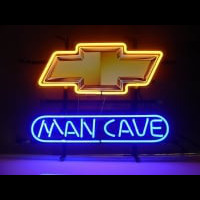 New Chevrolet Chevy Man Cave Neonreclame
