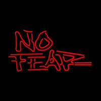 No Fear Logo Neonreclame