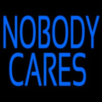 Nobody Cares Neonreclame