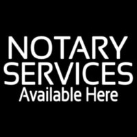 Notary Services Available Here Neonreclame
