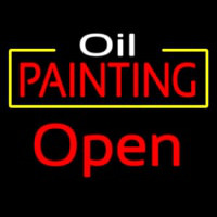 Oil Painting Open Neonreclame