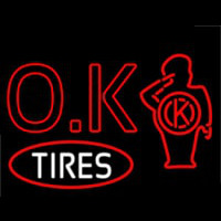 Ok Tires Neonreclame