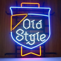 Old Style Bier Lager Neon Bier Bar Pub Bord
