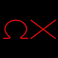 Omega Chi Neonreclame