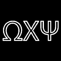 Omega Chi Psi Neonreclame