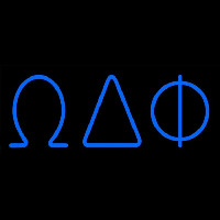 Omega Delta Phi Neonreclame