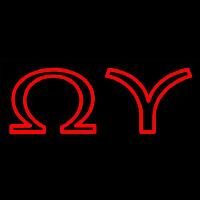 Omega Upsilon Neonreclame