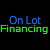 On Lot Financing Neonreclame