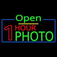 One Hour Photo Open Neonreclame