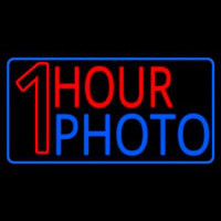 One Hour Photo With Border Neonreclame