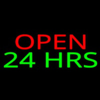 Open 24 Hrs Neonreclame