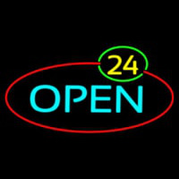 Open 24 Neonreclame