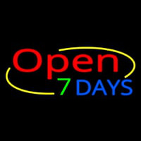 Open 7 Days Neonreclame
