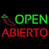 Open Abierto Neonreclame
