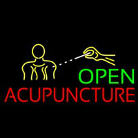 Open Acupuncture Logo Neonreclame