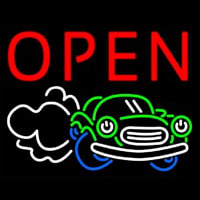 Open Car Neonreclame