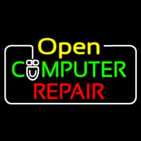 Open Computer Repair Neonreclame