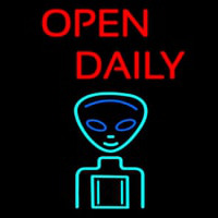 Open Daily Neonreclame