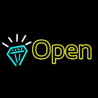 Open Diamond Neonreclame