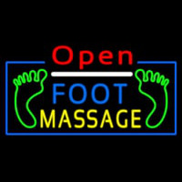 Open Foot Massage Neonreclame