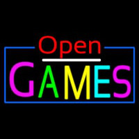 Open Games Neonreclame