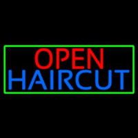 Open Haircut Neonreclame