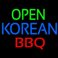 Open Korean Bbq Neonreclame