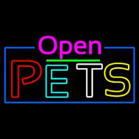 Open Pets Neonreclame