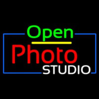 Open Photo Studio Neonreclame