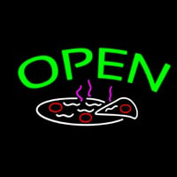 Open Pizza Logo Neonreclame