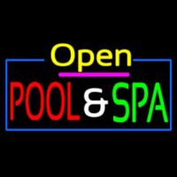 Open Pool And Spa Neonreclame