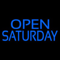 Open Saturday Neonreclame