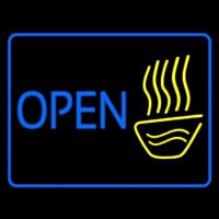 Open Tea Glass Neonreclame